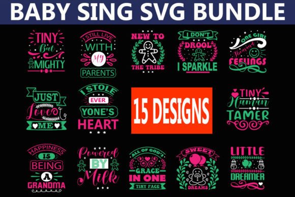 Baby Sing SVG Bundle: A Designer's Review for Embroidery