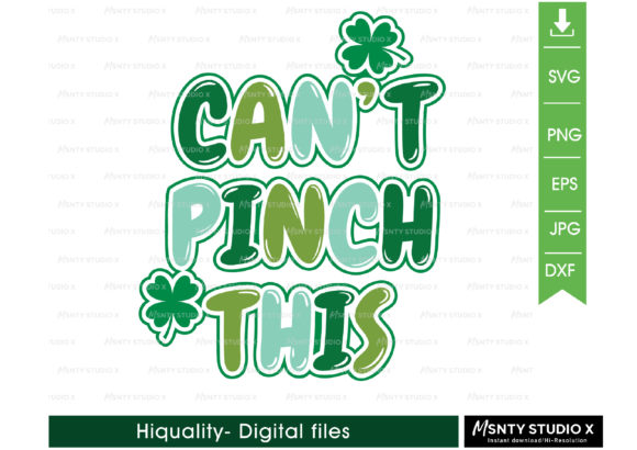 Can t Pinch This SVG: A Designer's Take on St. Patrick's Day Embroidery