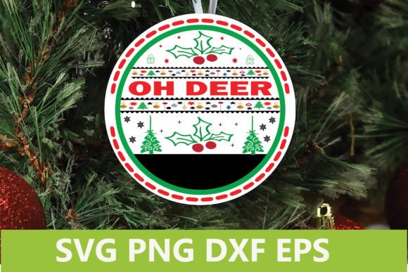 Oh Deer Christmas Sign SVG: A Designer's Review