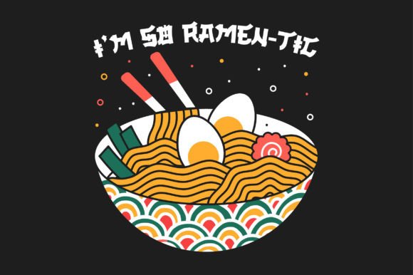 Ramen Food SVG Sublimation T-Shirt: A Designer's Review