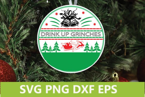 Review: Christmas Sign SVG - Drink Up Grinches