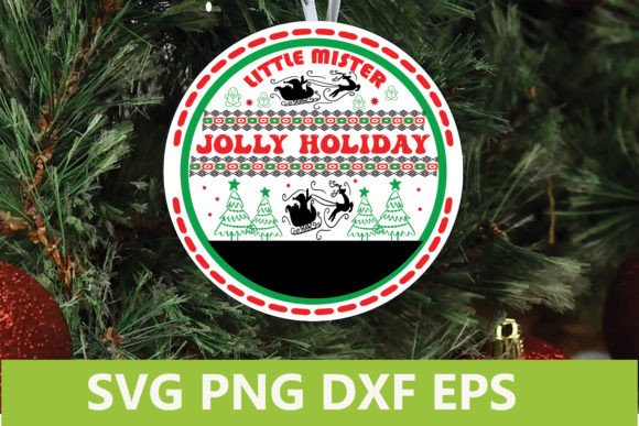 Review: Christmas Sign SVG - Little Mister Joll for Holiday Stitching