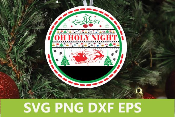 Review: Christmas Sign SVG - Oh Holy Night for Holiday Embroidery