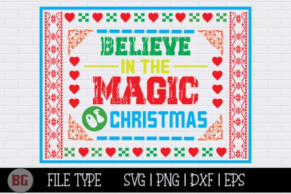 Review: Christmas SVG - Believe in the Magic of