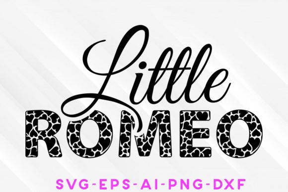 Review: Little Romeo Valentine SVG Tee Design for Stitchers