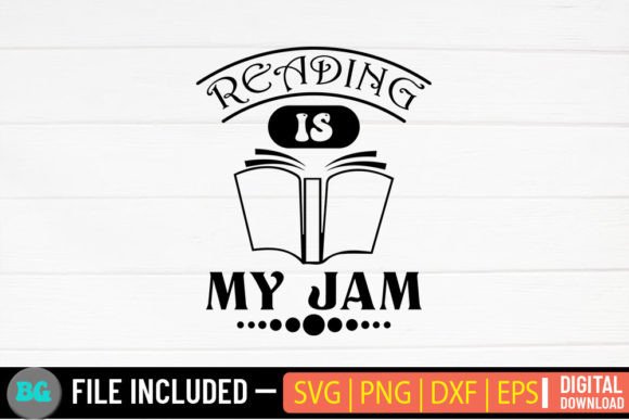 Review: Reading is My Jam SVG for Embroidery Projects