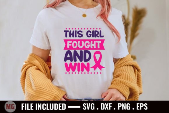 Review: This Girl Fought and Win SVG for Real Embroidery