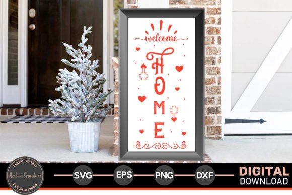 Review: Welcome Home Valentine Porch Sign SVG for Embroidery