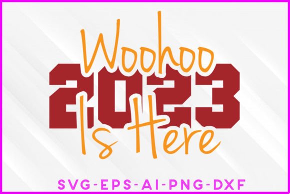 Review: Woohoo 2023 is Here SVG for Retro Embroidery