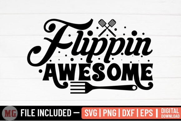 Reviewing Flippin Awesome - Kitchen SVG for Embroidery
