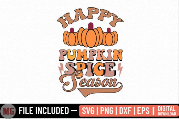 Reviewing Happy Pumpkin Spice Season - Fall SVG