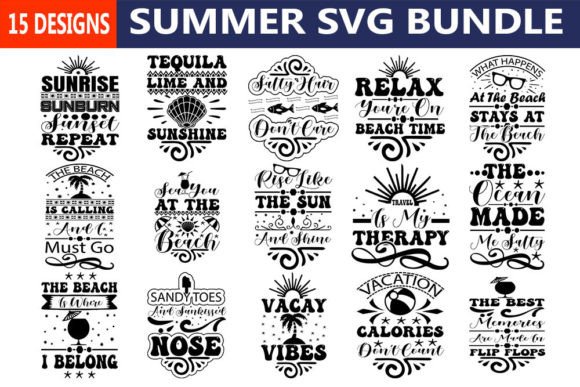 Summer SVG Bundle Review: A Designer's Take on Real Stitching