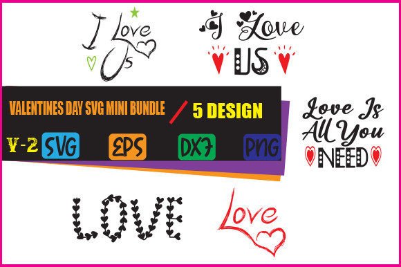 Valentines Day Svg Mini Bundle V-2: A Designer's Review